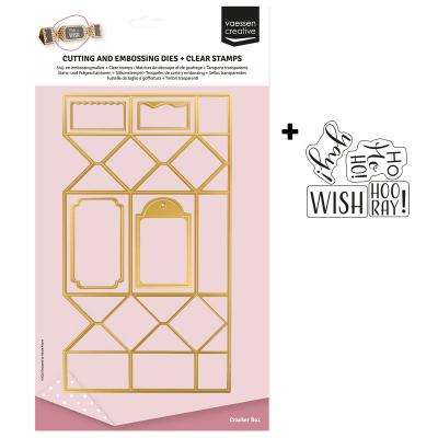 Vaessen Creative Stamps & Dies - Cracker Box